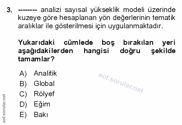 Soru 3