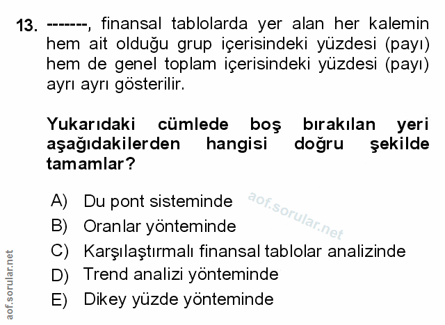 Soru 13