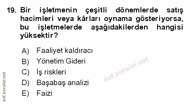 Soru 19