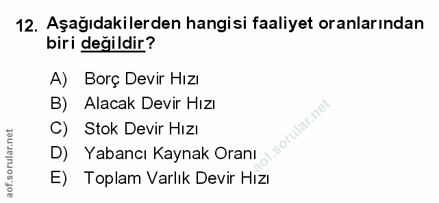 Soru 12