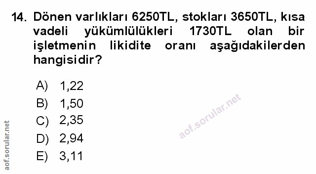 Soru 14
