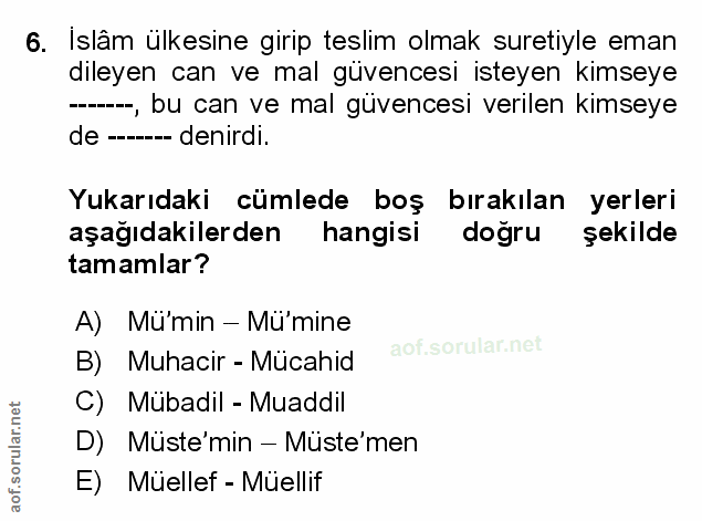 Soru 6