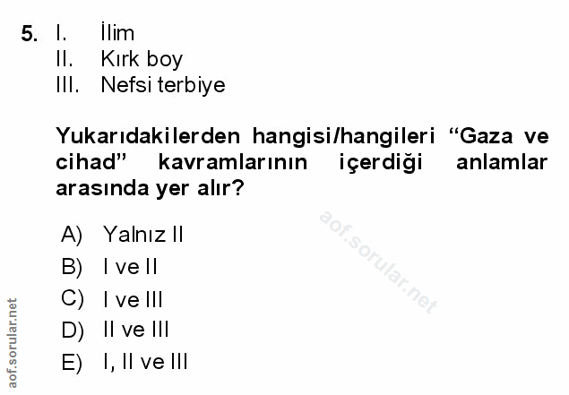 Soru 5