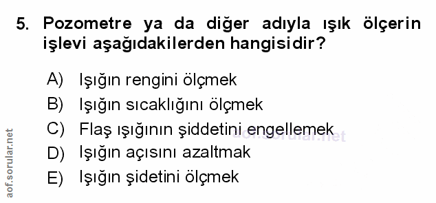 Soru 5