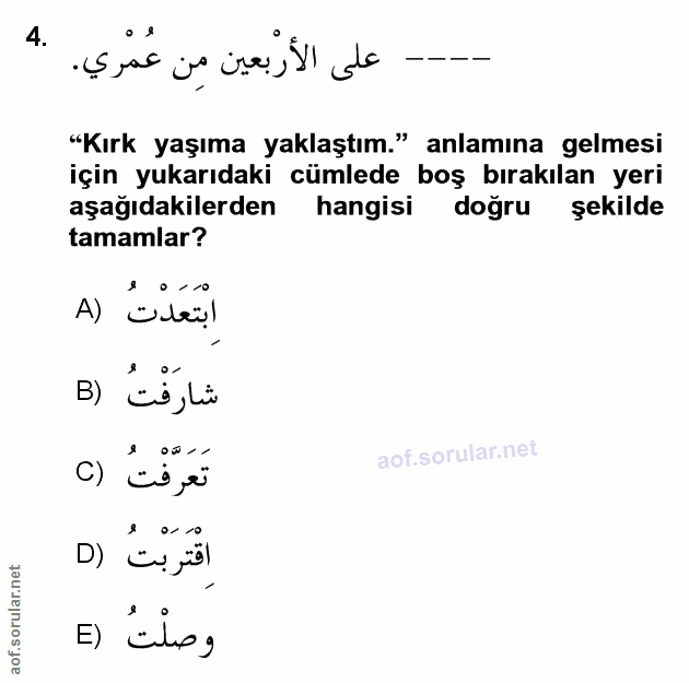 Soru 4