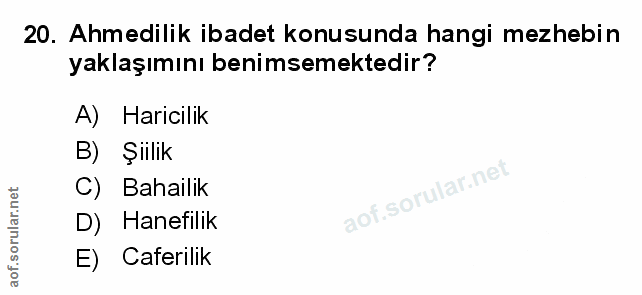 Soru 20