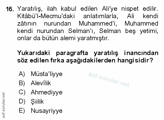 Soru 16