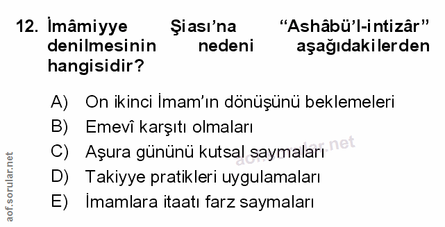 Soru 12