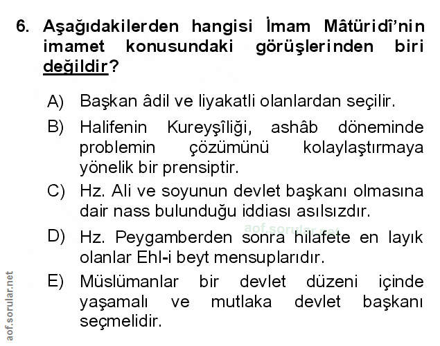 Soru 6