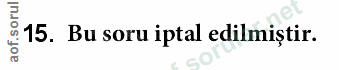 Soru 15
