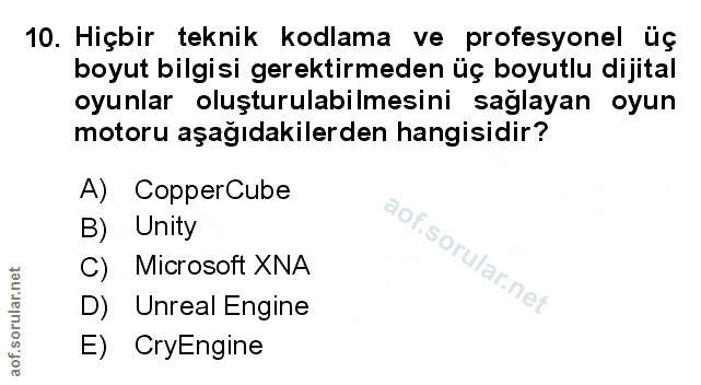 Soru 10