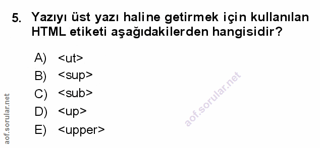 Soru 5