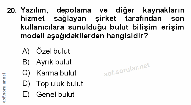 Soru 20
