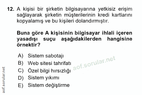 Soru 12