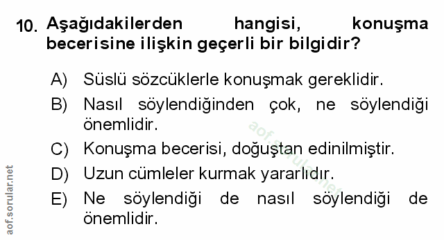 Soru 10