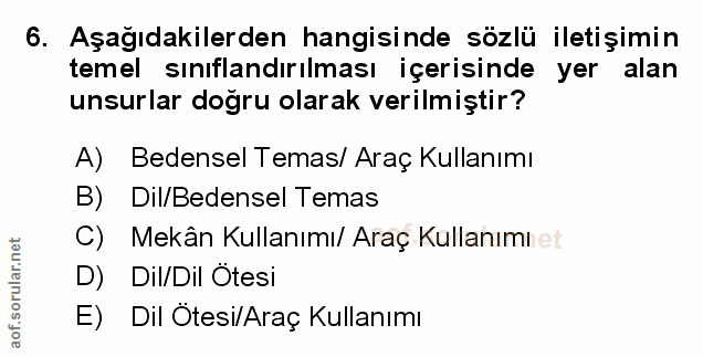 Soru 6