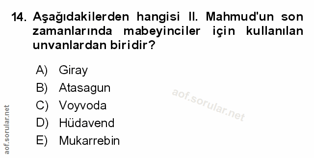 Soru 14
