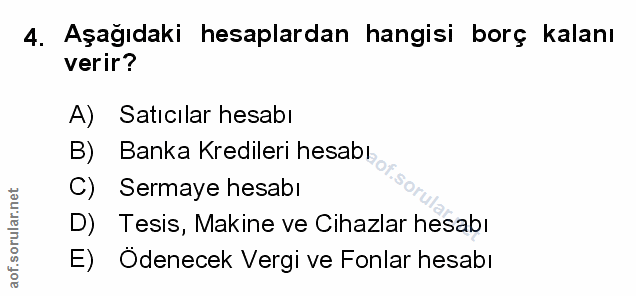 Soru 4