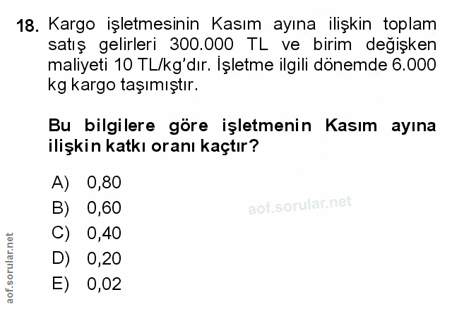 Soru 18