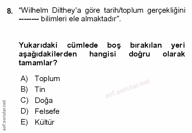 Soru 8