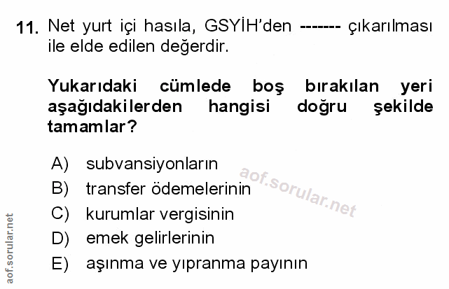 Soru 11