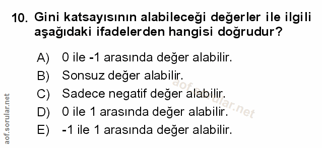 Soru 10