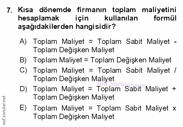 Soru 7