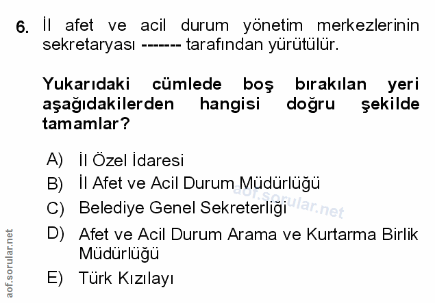 Soru 6