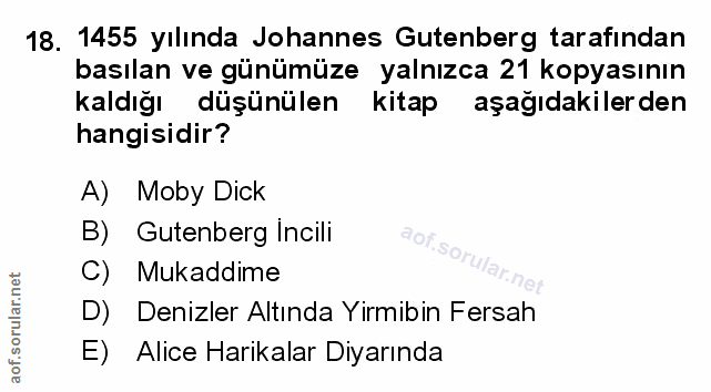 Soru 18