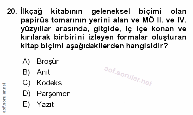 Soru 20