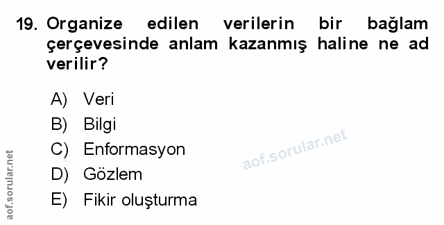 Soru 19