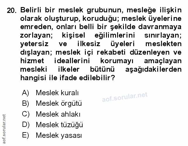 Soru 20