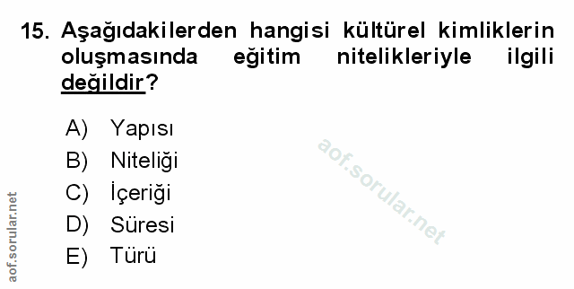 Soru 15