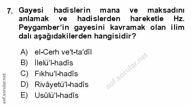 Soru 7