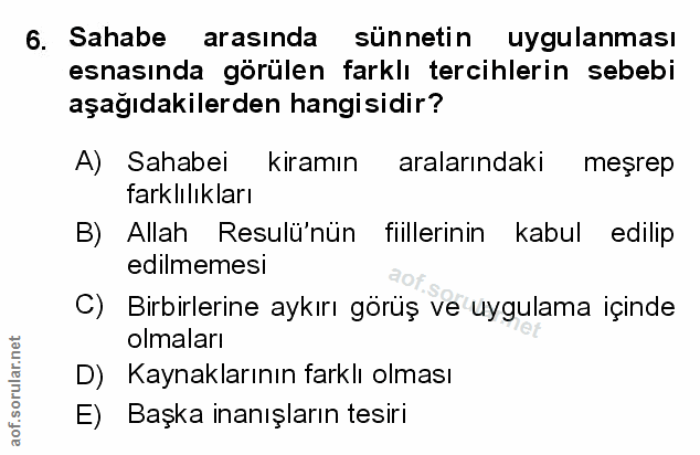 Soru 6