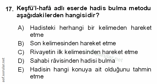 Soru 17