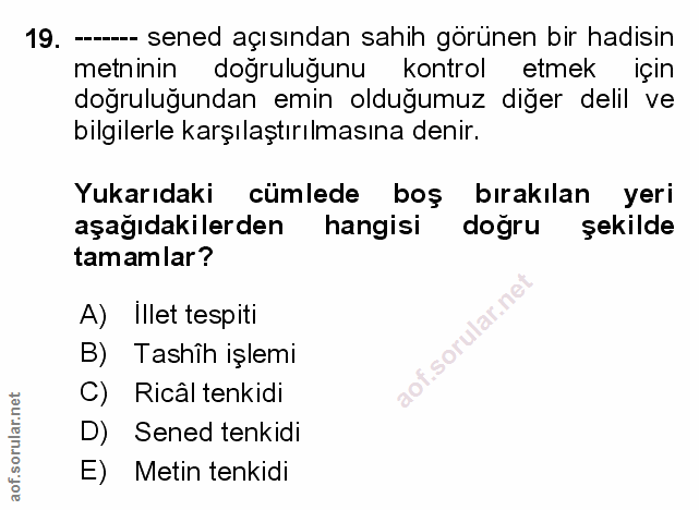 Soru 19