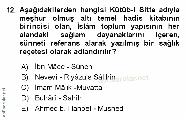 Soru 12
