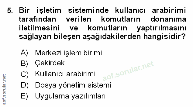 Soru 5
