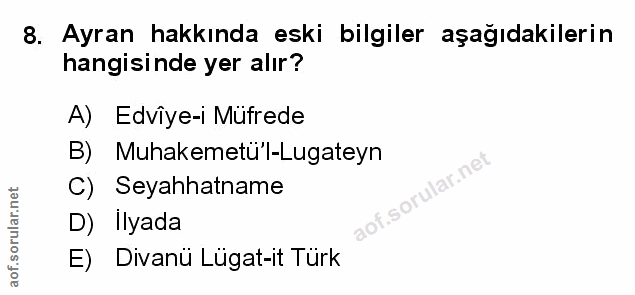 Soru 8