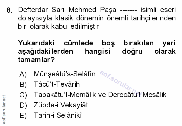 Soru 8