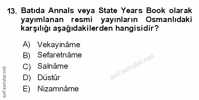Soru 13