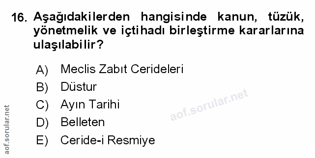 Soru 16