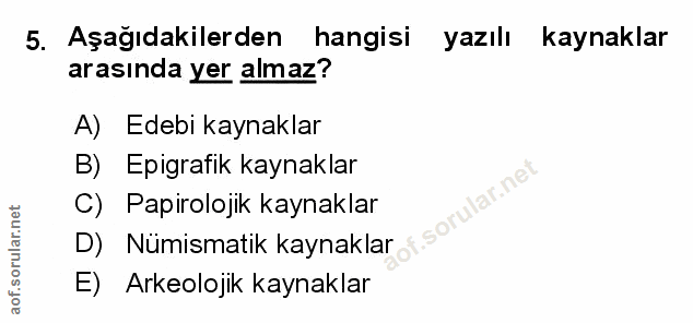 Soru 5