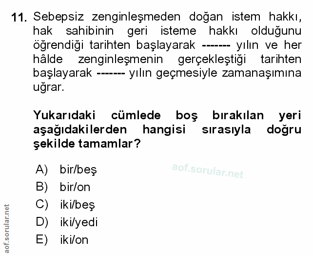 Soru 11