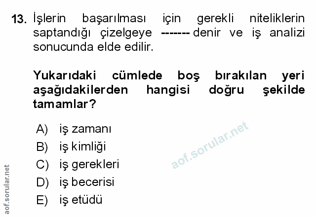 Soru 13