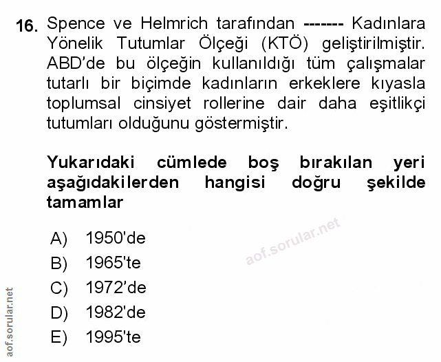 Soru 16