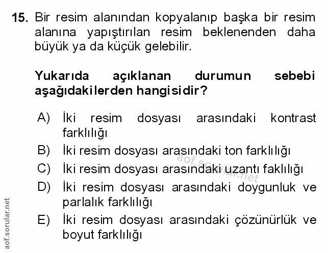 Soru 15