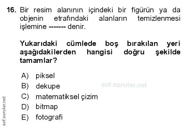 Soru 16