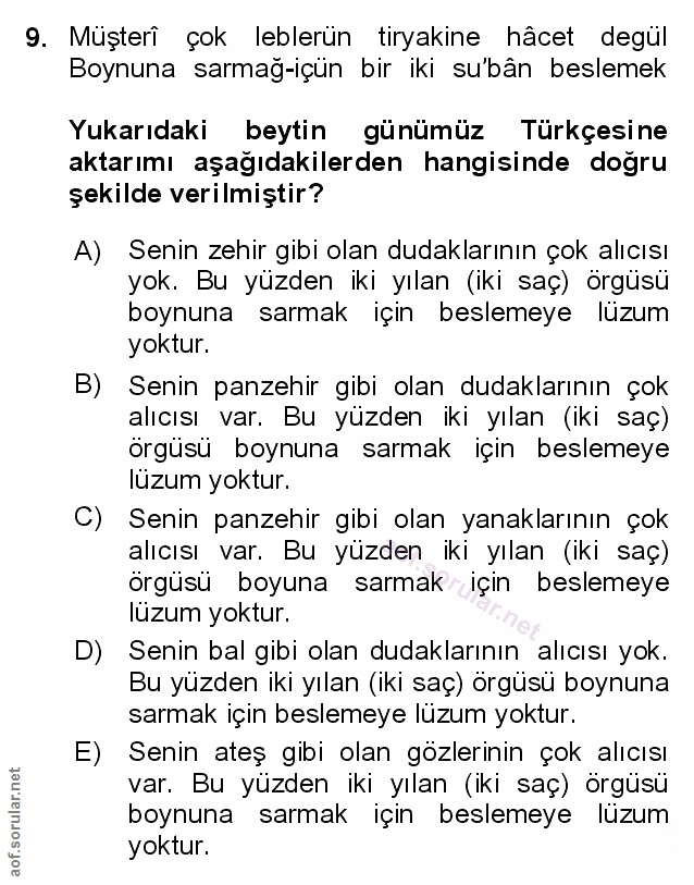 Soru 9